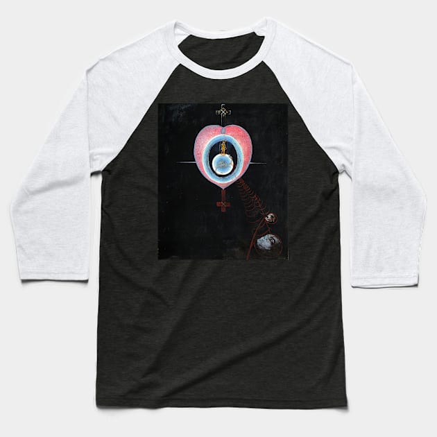 High Resolution Hilma af Klint The Dove No 7 Group Ix 1915 Baseball T-Shirt by tiokvadrat